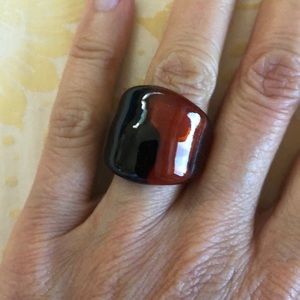 Murano glass ring